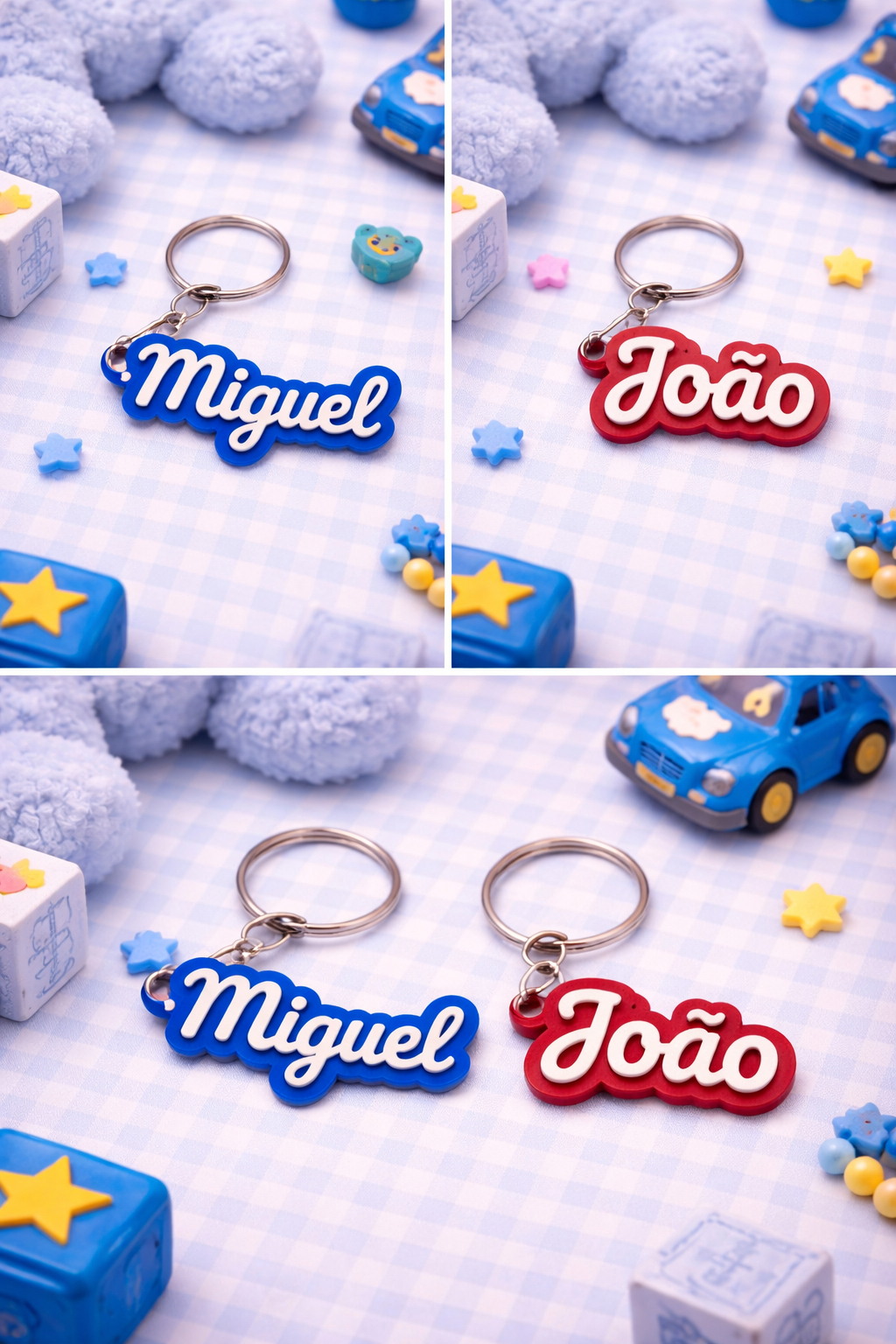 Porta-Chaves Personalizado com Nome