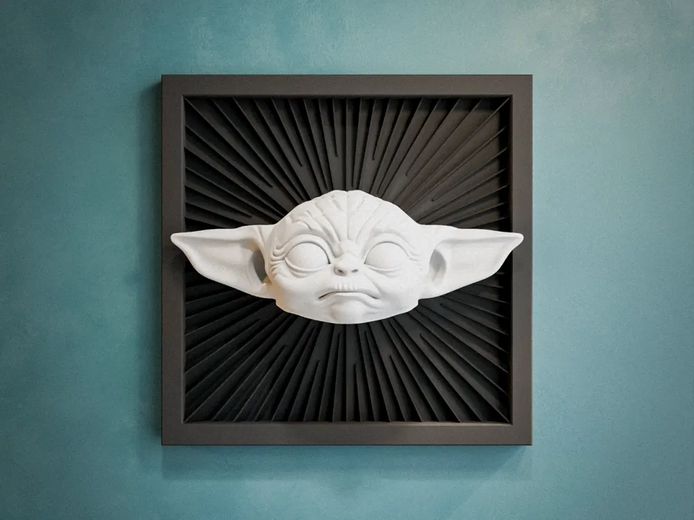 Quadro Grogu