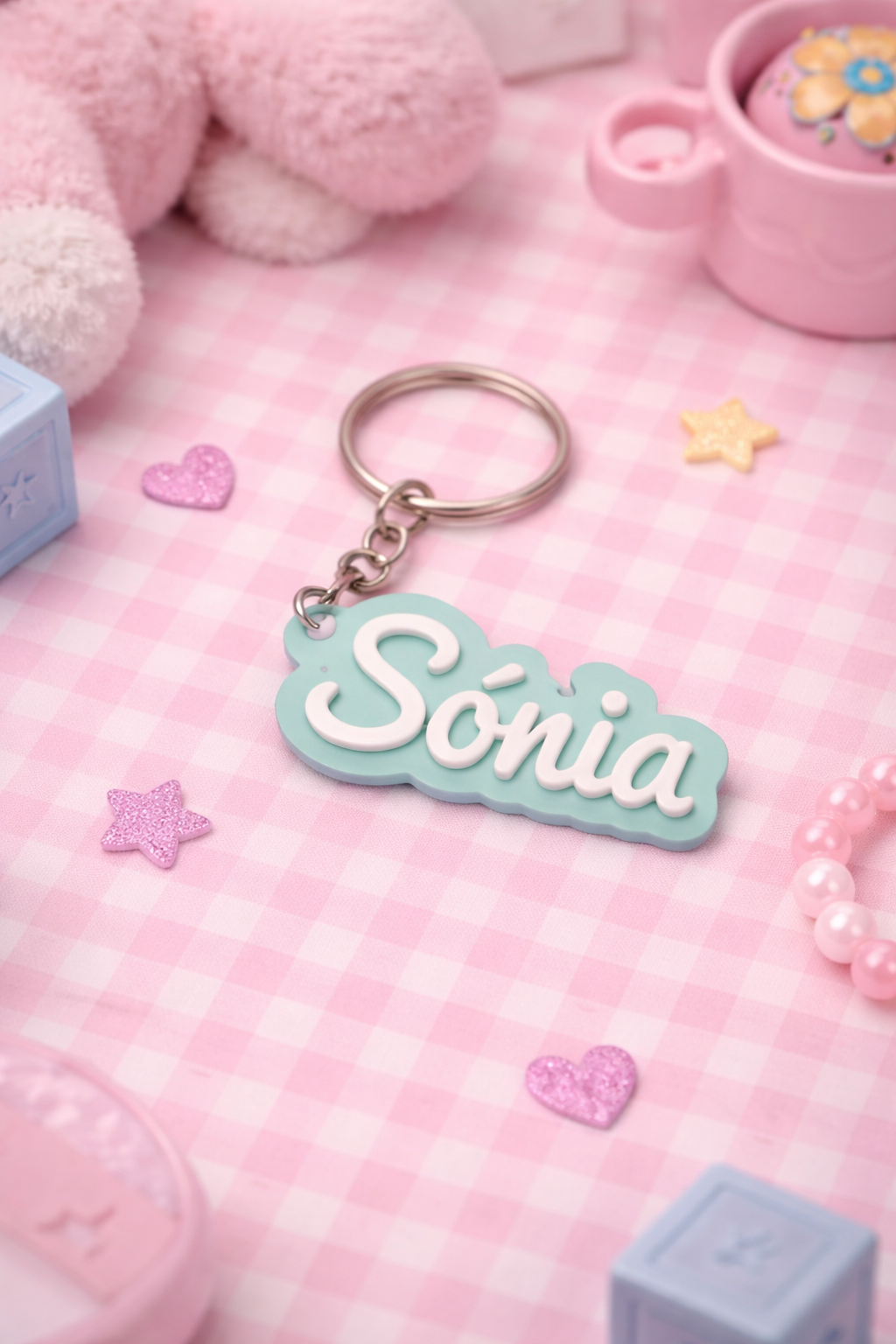Porta-Chaves Personalizado com Nome